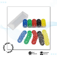Poker Set 80 and 100 Chips with Durable Case for Fun and Exciting Game at Home Poker Chip Set