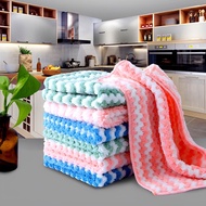 Kitchen Dish Towel Microfiber Towels Dapur Kain Pelikat Dapur Kain Lap