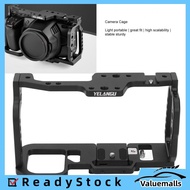 valuemalls Camera Cage Kit with Quick Release  1/4 and 3/8 Threads Cold Shoe Stabilizer Full Rig for