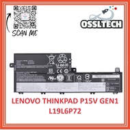 Lenovo ThinkPad P15v Gen 1 L19L6P72 L19C6P72 5B10W13960 SB10T83203 3ICP4/41/110-2 Laptop Replacement