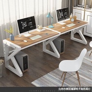 Table Work Seat Table Chair Staff Desk Modern Simple Double Office Combination Computer Desk Simple 