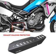 For CFMOTO CF 450 MT 450MT MT450 2024 2025 Motorcycle Exhaust Pipe Protector Heat Shield Cover Guard
