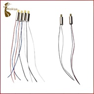 [kokiya] RC Drone Motor CW Ccw Motor DIY Accessory, Metal Repair Parts Positive Negative Motor for S