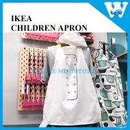 IKEA CHILDREN BAKER ROLE PLAY APRON / KITCHEN APRON WITH CHEF HAT / KIDS BAKING APRON / KIDS APRON /
