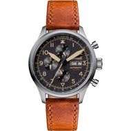 Ingersoll（i01902）mens automatic the bateman chronograph brown leather strap watch