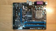 A.P5/S775主機板-微星G41M-P43 Combo MS-7592 G41DDR2 DDR3 四核心直購價380