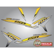 RC Stock Sticker Decals for Sniper Mx150 v1 and v2