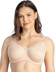 Women's Full Coverage Minimiser Bra, Cameo Rose, 30DD