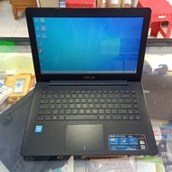 Laptop second asus x453m mulus siap pakai