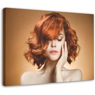 Hair Salon Hairdressing Posters Short Hair for Ladies Canvas Poster Wall Art Decor Print Paintings f