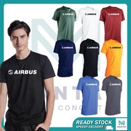 airbus round neck tshirt shirt t-shirt jersey air bus BOEING MALAYSIA AIRLINES SYSTEMS MAS company u