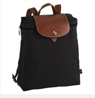 France Longchamp Women Backpack 70th Series Anniversary Classic Nylon Waterproof Folding Backpack wo
