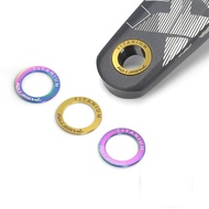 PedalSpacer Titanium Crank Washer Set For Pedal Gap Adjustment And Crank Protection