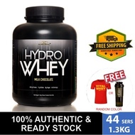 Hydro Whey by Pharmanutri 1.3kg, 80.3g Protein, 44 Servings, 0g Sugar, 11g BCAAs-Choc/ Titan Whey Mu