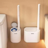 Ecoco Disposable Toilet Brush Flexible Silicon Toilet Brush Toilet Brush Bathroom Cleaner Long Handl