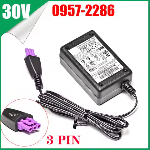0957-2290 0957-2286 0957-2398 AC Power Adapter Charger 100-240V 50/60Hz 300mA 30V 333mA for HP Deskj