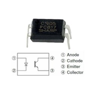 PC817 EL817 817 DIP-4 Optocoupler