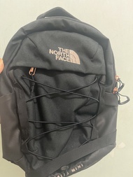 The north face borealis mini backpack黑金色