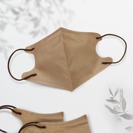 天心/醫療口罩/成人立體10入/莫蘭迪系列/摩卡