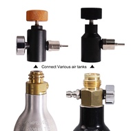 ASA New Soda Stream Co2 Tank Charging Adaptor Refill Adapter Connector Pressure Gauge Adjustable Regulator Home Brew Beer Keg