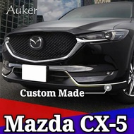 Mazda CX5 CX-5 Front Hood Bonnet Trim Mazda 2017-19 New Chrome Front Hood Grill Cover Bonnet Trim Fo