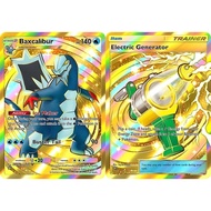 Pokemon DIY TCG POCKET Collection Cards BAXCALIBUR GENERATOR Self Made Single Card Classic Game Anim