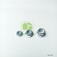 Nuts Flange NUT CAP M6 BOLT 10 M8 BOLT 12 M10 BOLT 14 Original STEEL