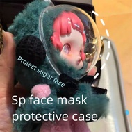 Gummy Bear Protective Case HACIPUPU Vinyl Doll Protective Cover HD Transparent Outing Doll Protectiv