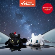 Dragon-themed car accessories featuring a toothless dragon doll for decorating helmets, cars, and sk