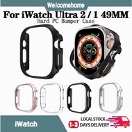 Watch Cover For iWatch Ultra 2 49mm Hard PC Protective Case Hollow Frame Bumper for iwatch 9 8 Pro/U