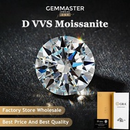 Round Brilliant Moissanite Stones D VVS 1ct 3ct 5ct 8ct Synthetic diamond VVS Loose Moissanite With 