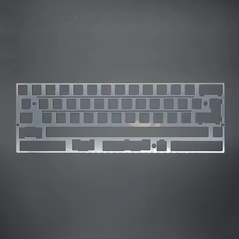 Keebox 60% Layout PC Positioning Plate Polycarbonate Keyboard Plate For GH60 DZ60 PCB Support Split 