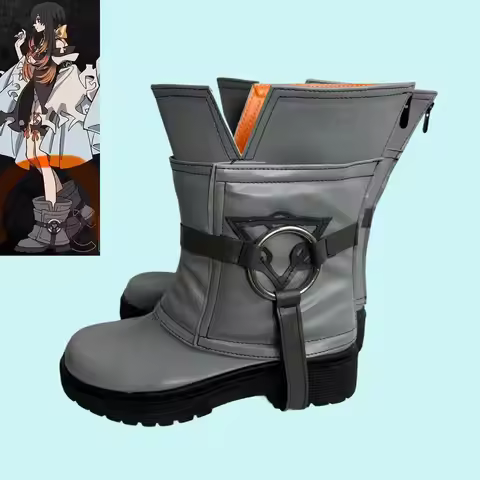 Anime Gachi Akuta Amo Cosplay Shoes GachiAkuta Amo Cosplay Boots