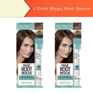 [Bundle of 2] LOreal Magic Root Rescue 10 Minute Root Coloring Kit Root Touch Up #5 Medium Brown