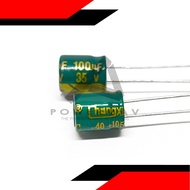 2PCS 100UF 35V CAPACITOR 100uF 100 micro FARAD capacitor Electrolytic Capacitor Low Leakage Current