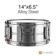 Pearl Sensitone Heritage Alloy Steel กลองสแนร์ Alloy Steel