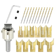 GO Auto-6-25mm Woodworking Round Bead Cutter Bead Drill Bit Buddha Ball Router Bit Milling Cutter Wo