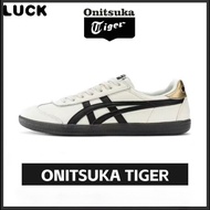！Tiger TOKUTEN Black Gold 1183B938-100 Low Unisex Sneakers ING0