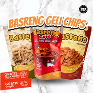 Basreng Geli Chips Stick Coin Variant Spicy Basreng Original Basreng Lime Leaves