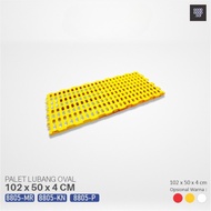 CAGE BASE PALLET SIZE 102 x 50 x 4 CM OVAL HOLE 8805-DX