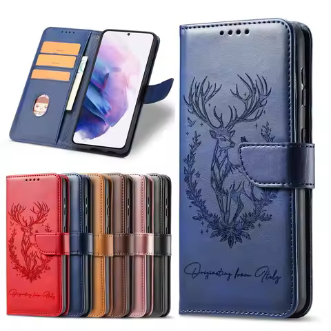 Wallet Leather Flip Case for Funda Realme 15 14 13 12 11 Pro Plus 10 9 8 7 6 5 3 8i 7i 5i 6i 5G Case