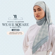 Naelofar Hijab Square Weave KNV53 | tudung bawal