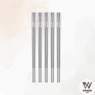 Elegant 316 Stainless Steel Chopsticks [Winner] Miyake 316 316 Chopstick