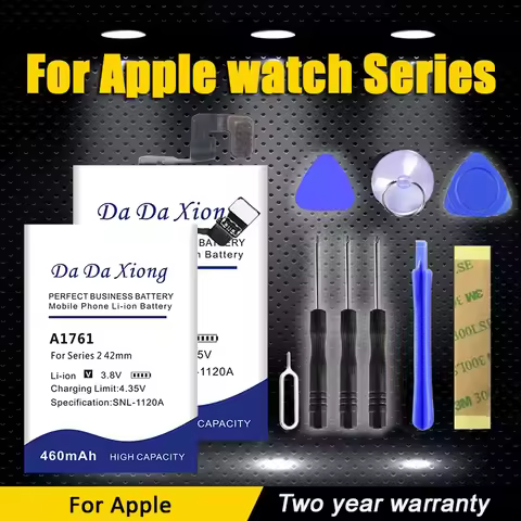 A2327 A2345 A2181 A2277 A2059 A2058 A1850 A1848 A1875 Battery For Watch Series 1 2 3 4 5 6 GPS LTE 3