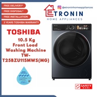 Toshiba TW-T25BZU115MWS(MG)10.5kg Front Load Washing Machine