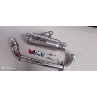 Original DST racing m1 Exhaust full System all matic 160cc And Below universal racing Exhaust