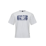 [HDEX] Athletic Over Fit Short Sleeve Top White