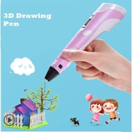 3D Pen Set | 3D PLA Printing Arts Craft Drawing USB Pen Set Craft Educational - Free Filament