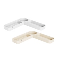 [ECOCO] ECOCO Bathroom Corner Shelf Perforation-Free Toilet Wash Hand Washbasin Wall-Mounted Triangl