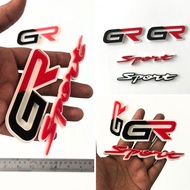 EMBLEM MOBIL GR SPORT AKSESORIS MOBIL GAZOO RACING TOYOTA RUSH